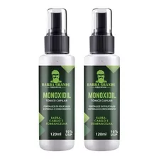 Serum Masculino - Monoxidil 2un 120ml Queda Capilar