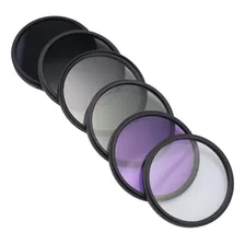 Kit De Filtros De Lente Uv Cpl Fld Para Cámara Profesional