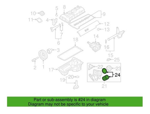 Filtro Aceite Bmw X5 06-18, 08-19, Z4 06-16 Foto 3