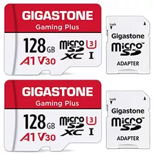 Tarjeta Micro Sd Gigastone 128gb 2-pack Con Adaptador, Gamin