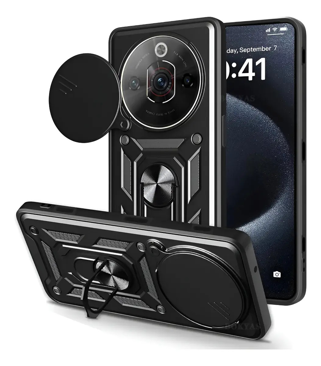 Funda Armor Defender Antigolpes Para Nubia Focus Pro 5g