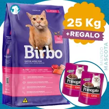 Alimento Gato Adulto Birbo Mix 25 Kg + Regalo + Envío Gratis