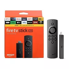 Amazon Fire Tv Stick Lite De Voz Full Hd 8gb Preto Com 1gb 