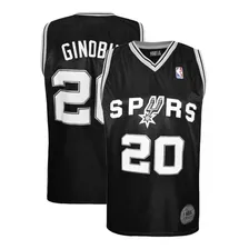 Camiseta Basquet Nba San Antonio Spurs Manu Ginobili Basket 
