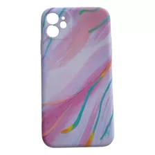 Funda Silicona Para iPhone 11 Al Tacto Gamuzada