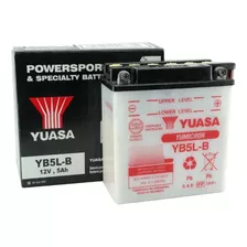 Bateria Yuasa Yb5l-b 5ah Xtz125 Crypton Zig 110 Traxx Hunter