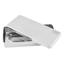 Caixa Inox Fava Milleniun Estojo 18x08x03cm