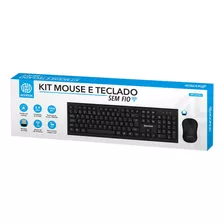 Kit Mouse E Teclado Bluetooth Hoopson Tpc-77ks Cor Do Mouse Preto Cor Do Teclado Preto