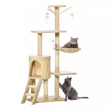 Rascador Torre Para Gatos De 5 Piso Interactivo - Condominio