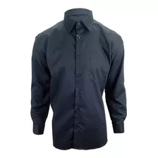 Camisa Breda Manga Longa 100% Algodão Branca/preta 01121470