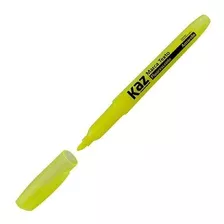 Pincel Marca Texto Amarelo Fluorescente Unidade