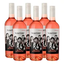 Vino Rosado Liga 4 Enólogos El Bautismo 750 Ml Caja X 6