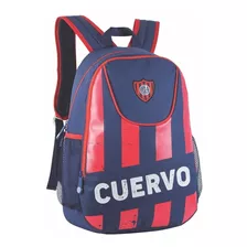 Mochila Escolar Futbol San Lorenzo 17,5 Lic Oficial Premium