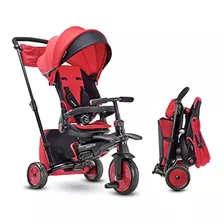 Coches Para Bebés - Triciclo Plegable Para Bebé, Color Rojo