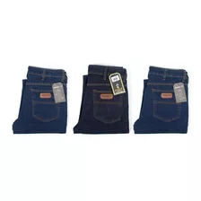 Kit 3 Calças Docks Jeans Original Fit Masculina Com Elastano