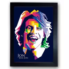 Quadro Decorativo Bon Jovi