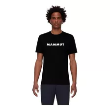 Polera Hombre Mammut Core T-shirt Logo Negro