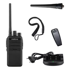 1 Rádio Comunicador Rc3002 G2 Uhf Até 20km Preto -1 Unidade 