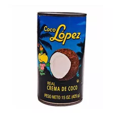 Crema De Coco Coco Lopez Caja De 24 Unidades