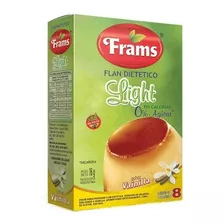 Flan Frams Light Dulce De Leche O Vainilla Sin T.a.c.c. 16g 