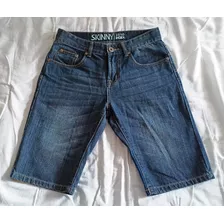 Shorts Jeans Denim Talla 40 Skinny