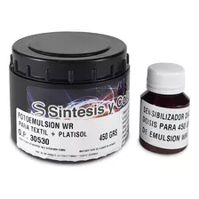 Emulsion Plastisol Y Acuosa Diazo X 450gr Serigrafia Syc