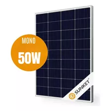 Panel Solar 50w - Monocristalino Para Sistema Solar