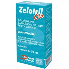 Emulsão Otológica Zelotril Oto Frasco - 30 Ml
