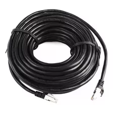 Cable De Red Cat5 Rj45 De 50 Metros Para Exterior Armado