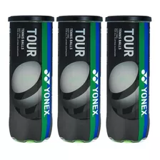 Bola De Tênis Yonex Tour Pack Com 03 Tubos