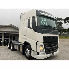 Volvo Fh 540 Cab. Globetrotter 6x4 Ano 2020 Branco Susp Mola