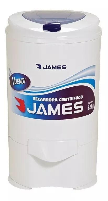 Secarropas Centrifugo James 5.2 Kg C752 Blanco 220v