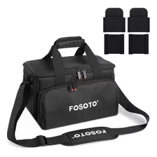 Fosoto Bolsa De Cámara De Fotografía De Gran Capacidad Cámar