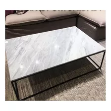 Mesa De Centro Mármol Italiano 1,0 X 0,6 - Excelente Calidad