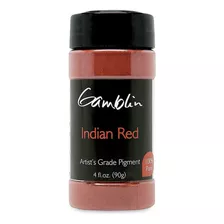 Pigmento Seco Color: Rojo Indio, Tamano: 3.17 Oz