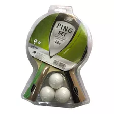 Combo Set Kit Sunflex 2 Paletas Ping Pong + 3 Pelotas