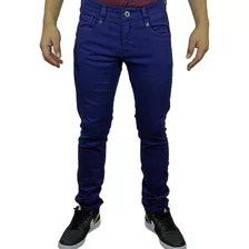 Pantalón Drill Moda Para Hombre - Azul