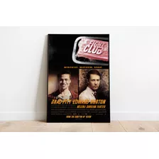 Poster Afiche The Fight Club 60x90 - Solo Lámina