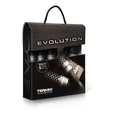 Set 5 Cepillos Termix Brushing Evolution Cabello Grueso 