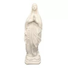 Virgen De Lourdes 105cm Fibra De Vidrio