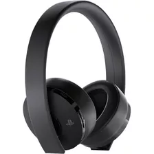 Sony Playstation Gold Wireless Headset 7.1 Jet Black Color Negro