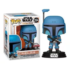 Pop! Death Watch Mandalorian Two Stripes Eb Exclusivo