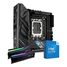 Kit Intel I5 14600k Asus Rog Strix B760-i Mini Itx 32gb Ram