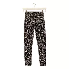 Calza Nena Print Negra, Mimo&co