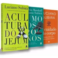 Kit Com 3 Livros | Cultura Jejum | Cuidado Do Corpo | Rumo Aos 120 Anos | Luciano Subirá
