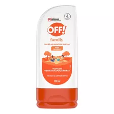 Repelente De Insetos Off! Family Não Oleoso 200ml