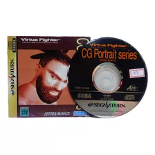 Cd Virtua Fighter Cg Portrait Series Sega Saturn Manual Orig