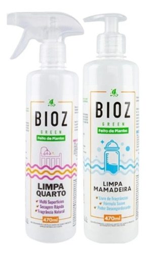 Kit Cuidado Bebê Detergente Mamadeira Lava Brinquedo Vegano
