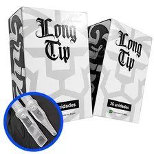 Kit 50 Un Long Tips Bico Ponteira Biqueira Tattoo Tatuagem