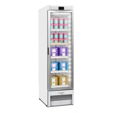 Freezer Vertical Com Porta De Vidro 240l Vf28fh Branco 220v